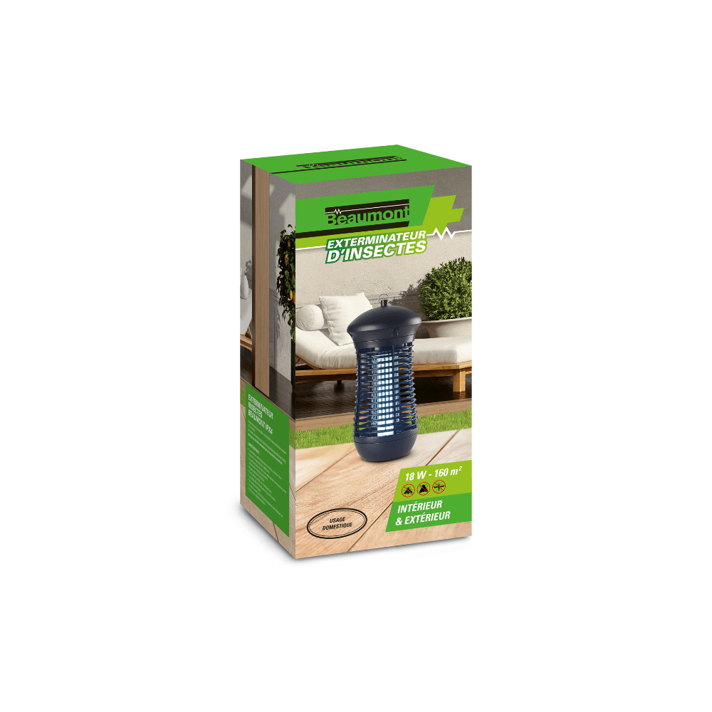 Exterminateur d’insectes 18W IPX4 BEAUMONT 