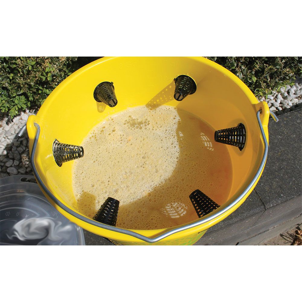 Seau piège à mouches Fly X 12 L + poudre attractive