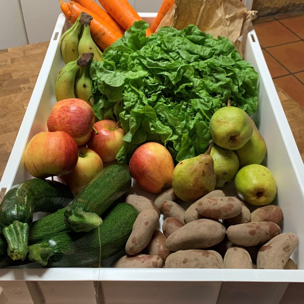 Bac alimentaire professionnel rectangulaire en plastique 20L 