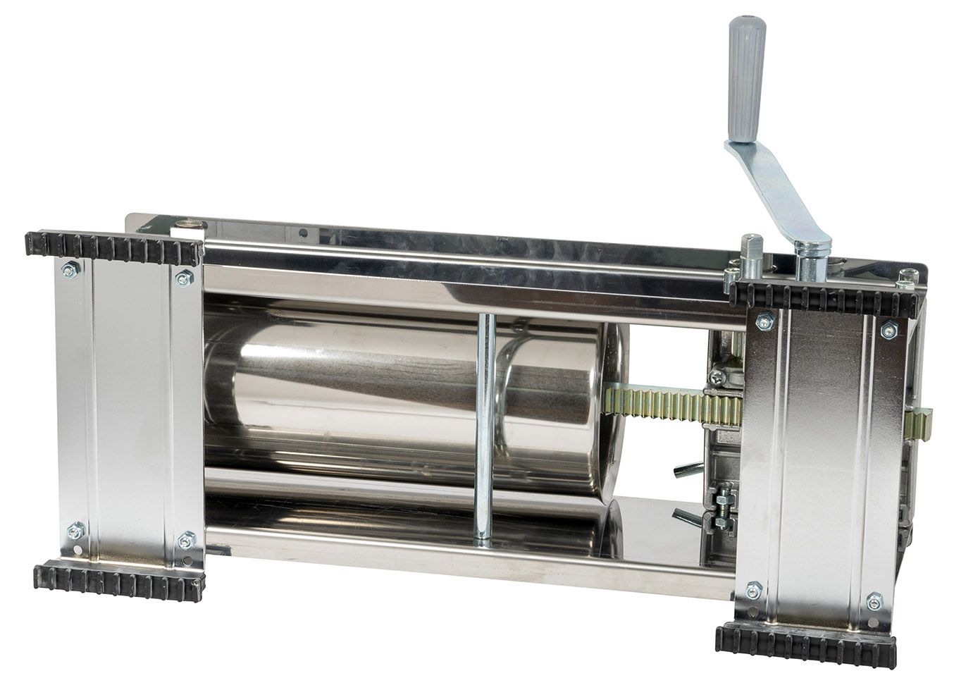 Poussoir à saucisse REBER tout inox 2 vitesses 5 kg PRO