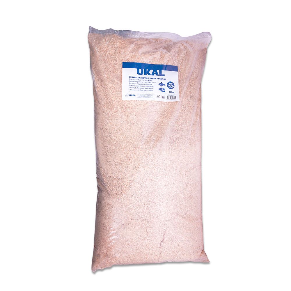  Sciure de hêtre pour fumage 15 kg UKAL