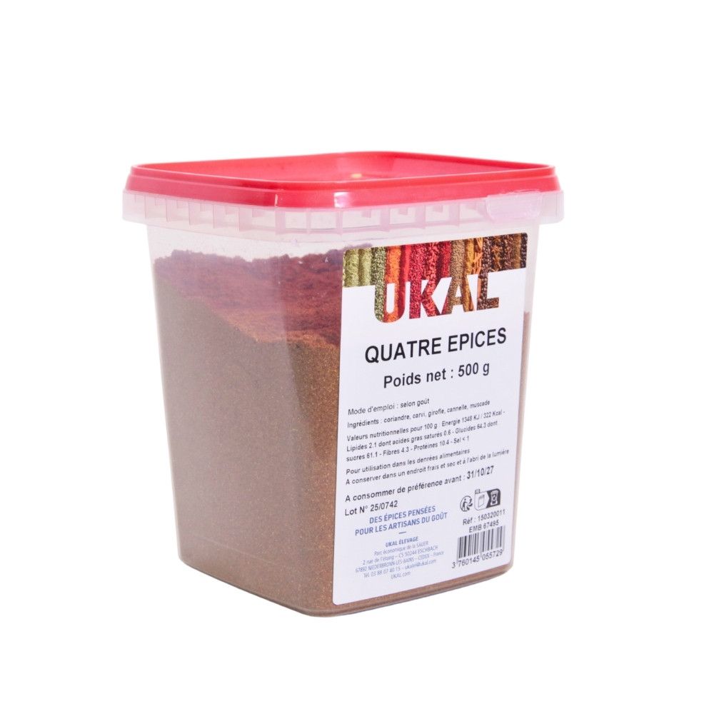Quatre épices 500 g UKAL