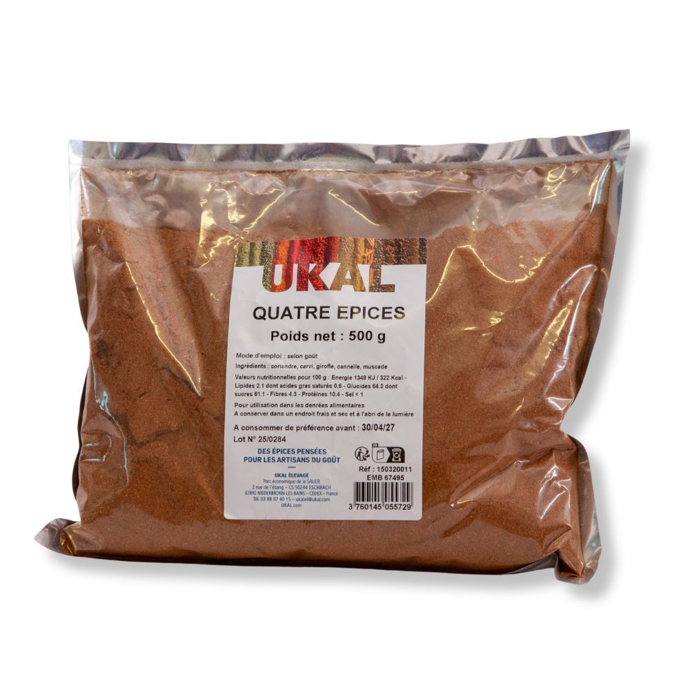 Quatre épices 500 g UKAL