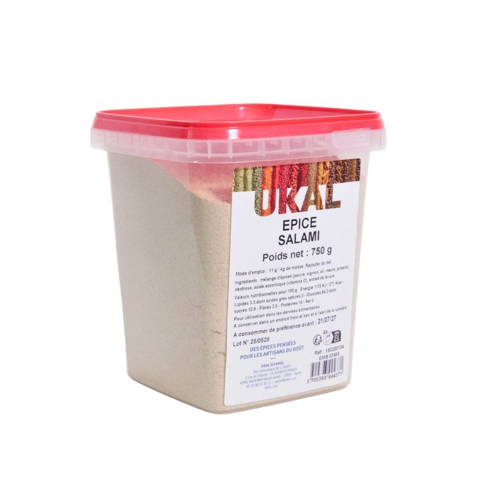  Mélange épices pour salami 750 g UKAL