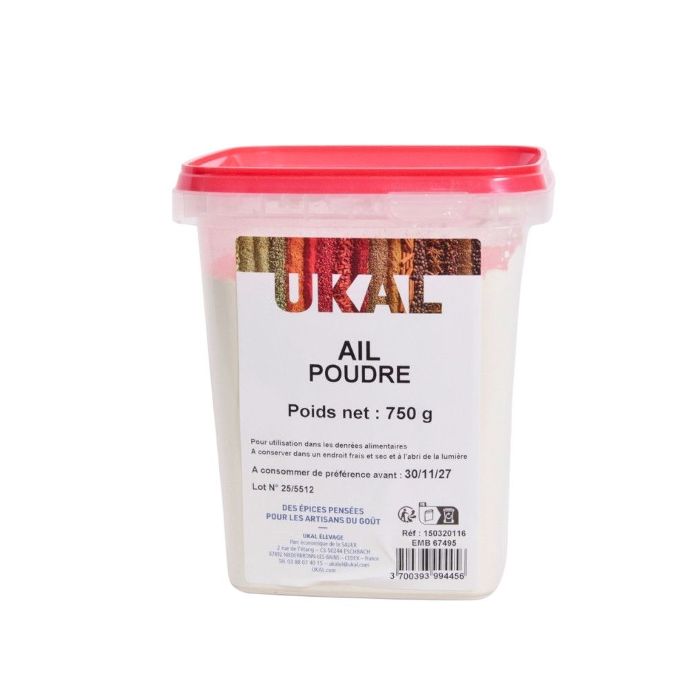 Ail en poudre 750 g UKAL