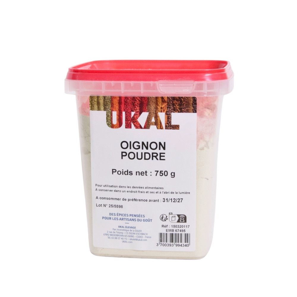 Oignon en poudre 750 g UKAL