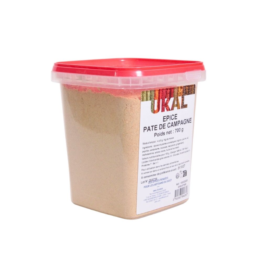 Mélange épices pour pâté de campagne 700 g UKAL