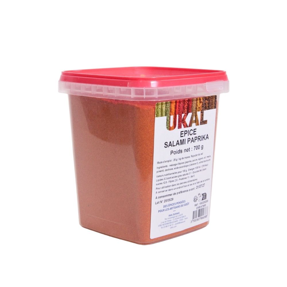 Mélange d'épices pour saucisse au paprika 700 g UKAL