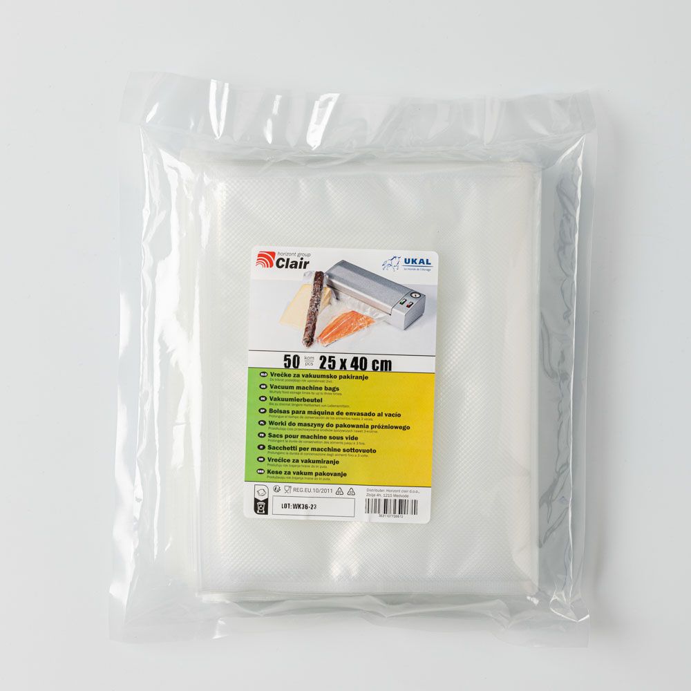 50 sachets sous vide 25x40 cm 