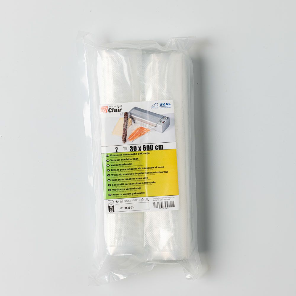 2 rouleaux pour machine sous vide 30x600 cm