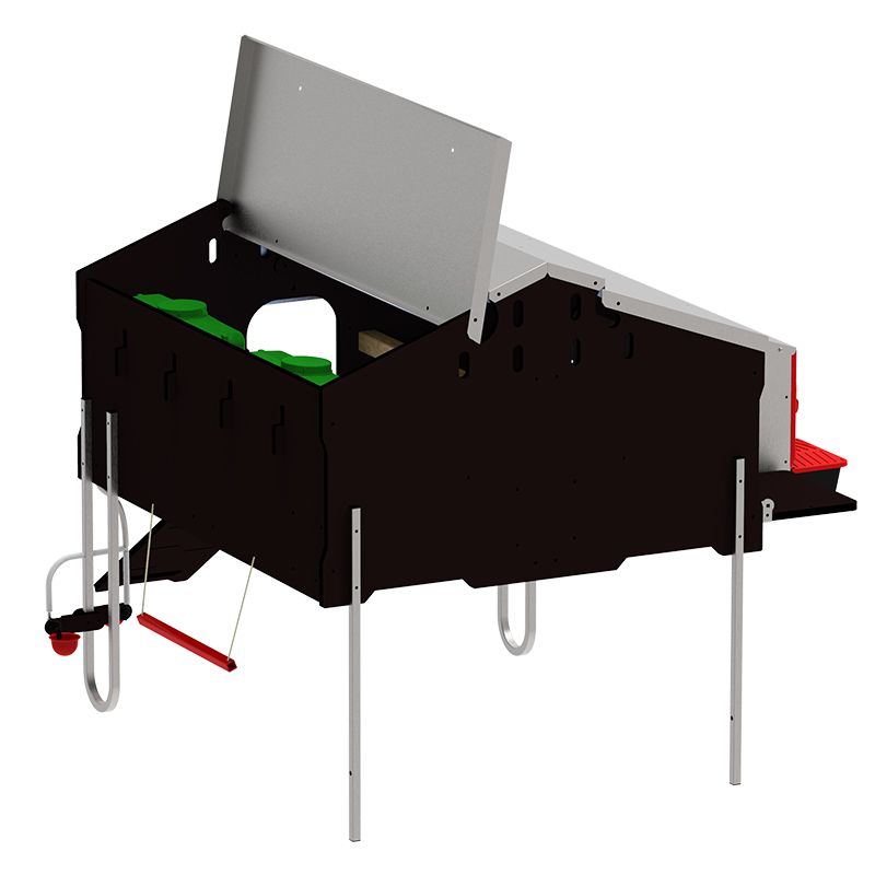 Poulailler pour 10 poules