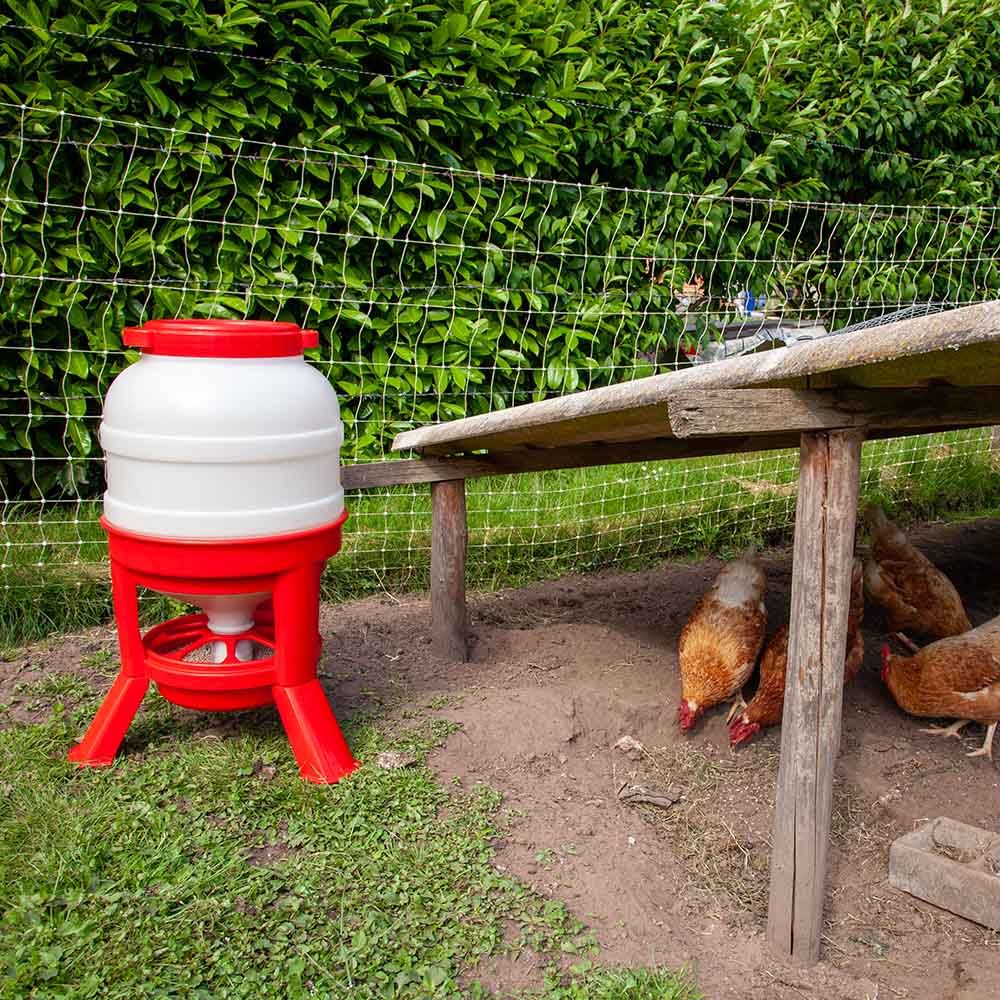 Mangeoire pour volailles sur pieds 30L COPELE