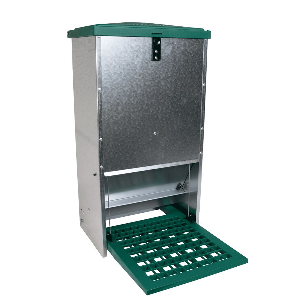 Mangeoire renforcée 20 kg, anti-rats pour 10 poules