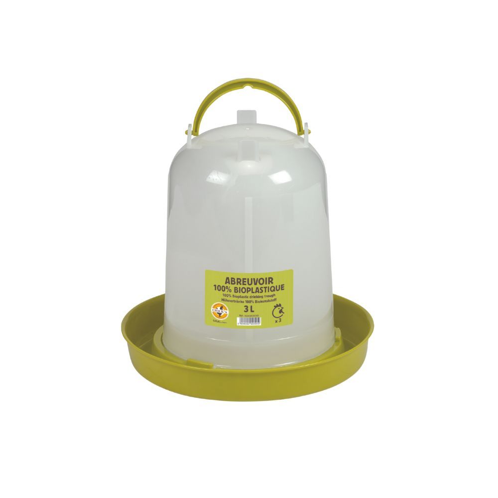  Abreuvoir bioplasique 3 L pour volailles CHICK'A