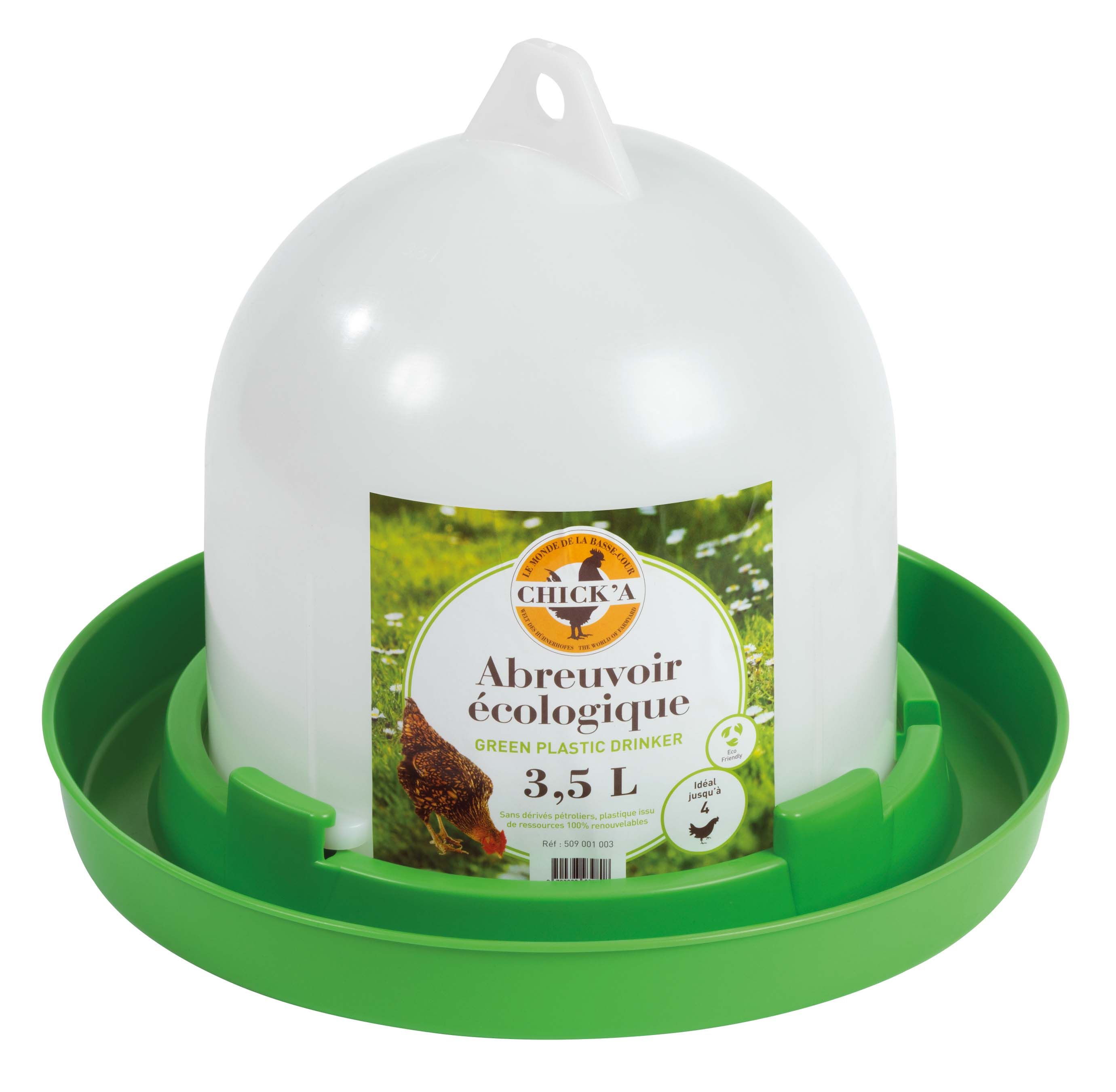 Abreuvoir ligne verte 3.5l