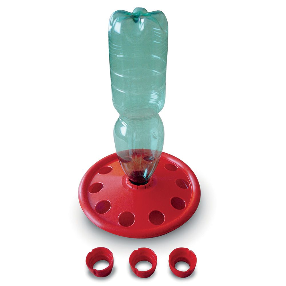 Abreuvoir porte bouteille pour poussin