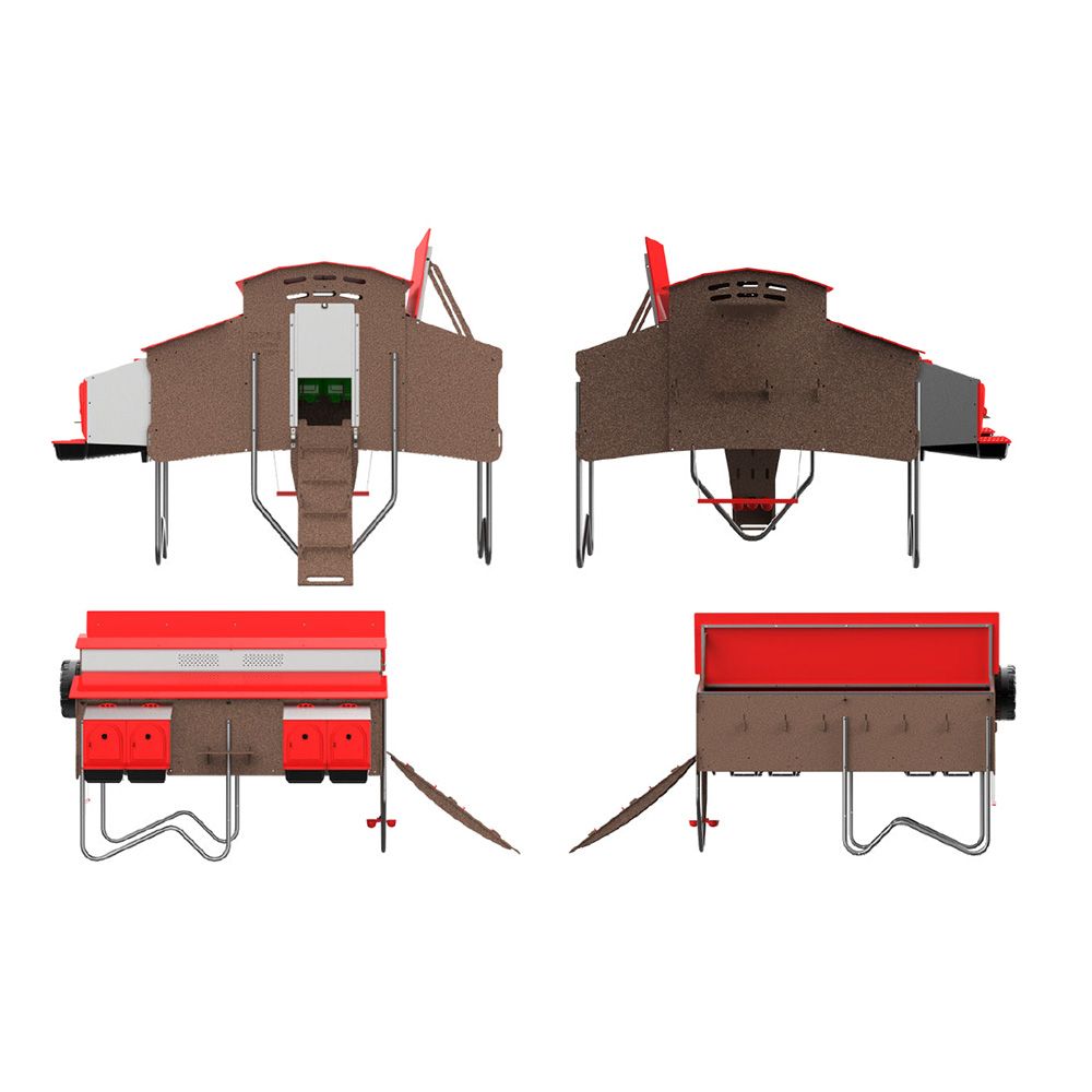 Poulailler en plastique recyclé pour 30 poules COPELE