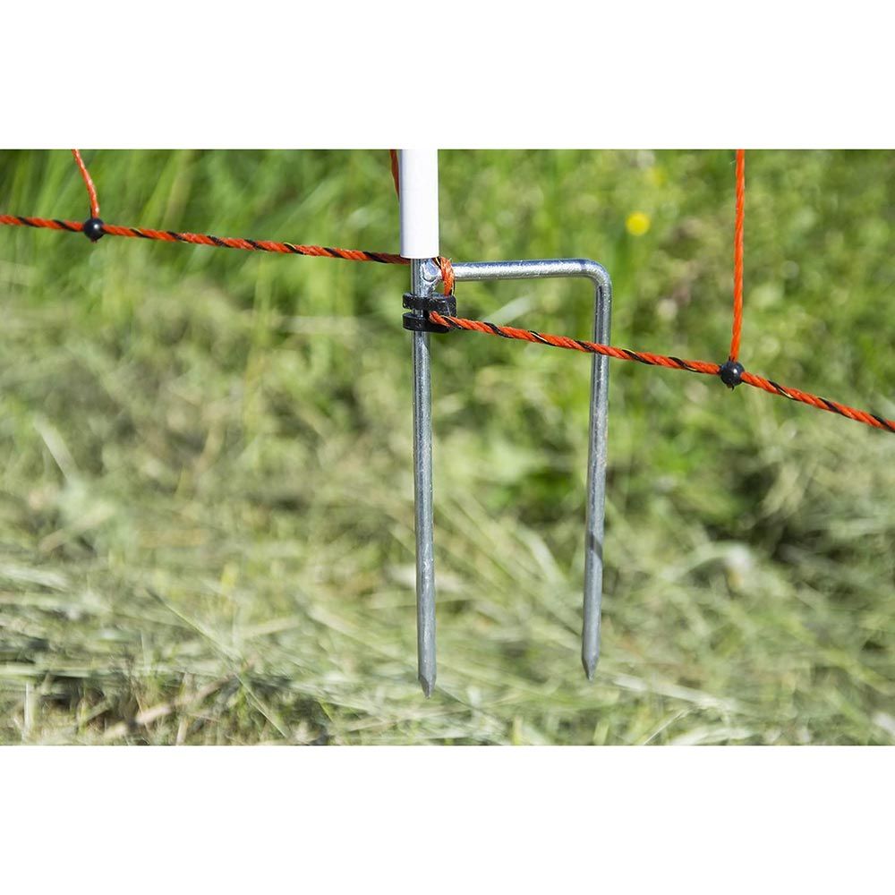 Filet chien électrifiable, double pointe 0.90 m - 50 m