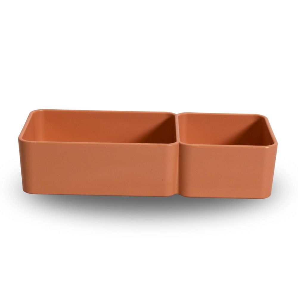 Mangeoire double beige pour rongeurs CHICK'A