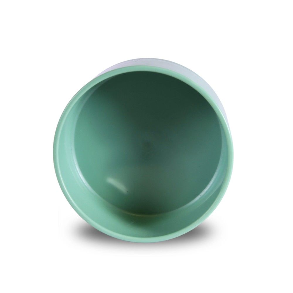 Mangeoire plastique ronde verte CHICK'A