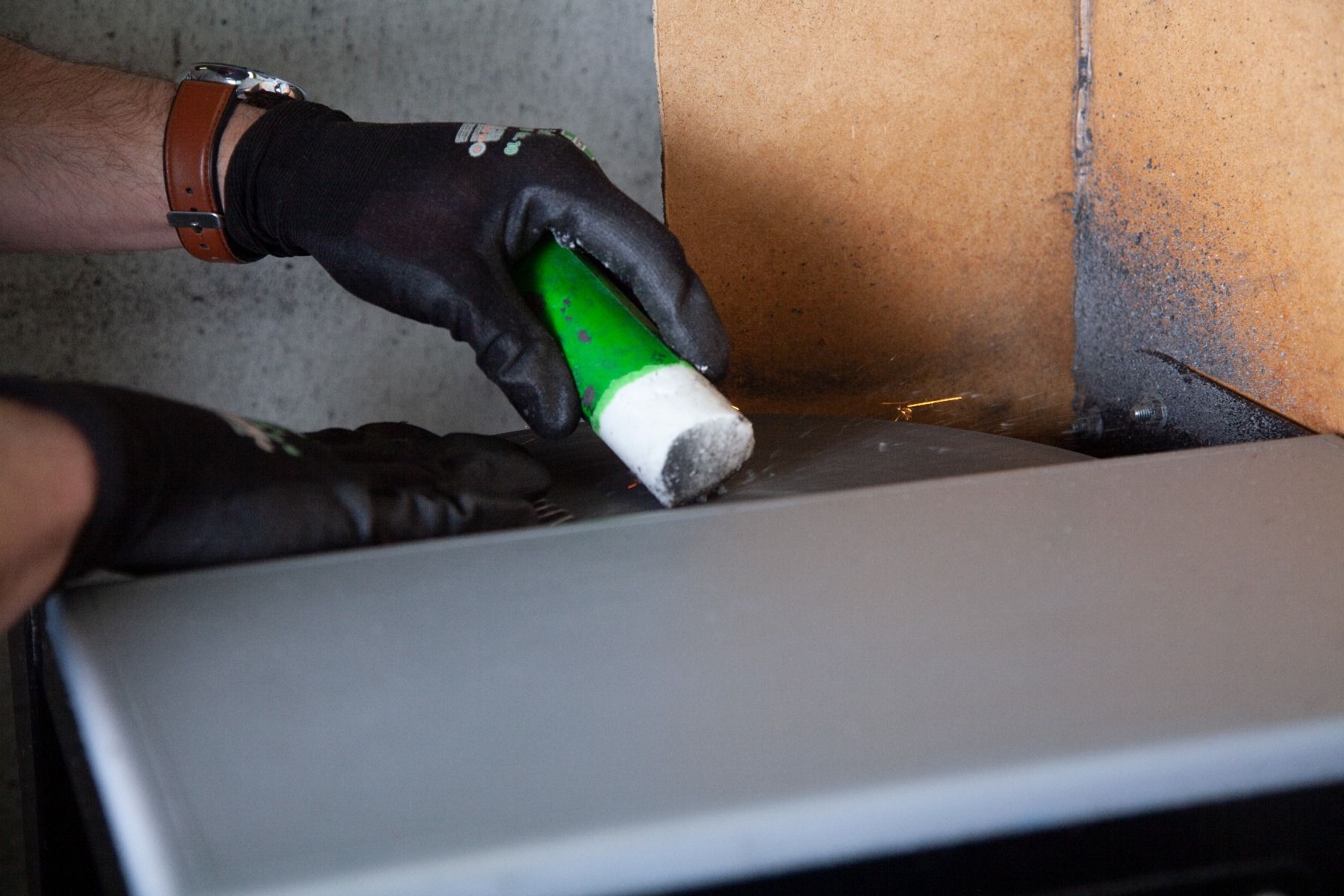 Affûtage de 7 jeux de peignes