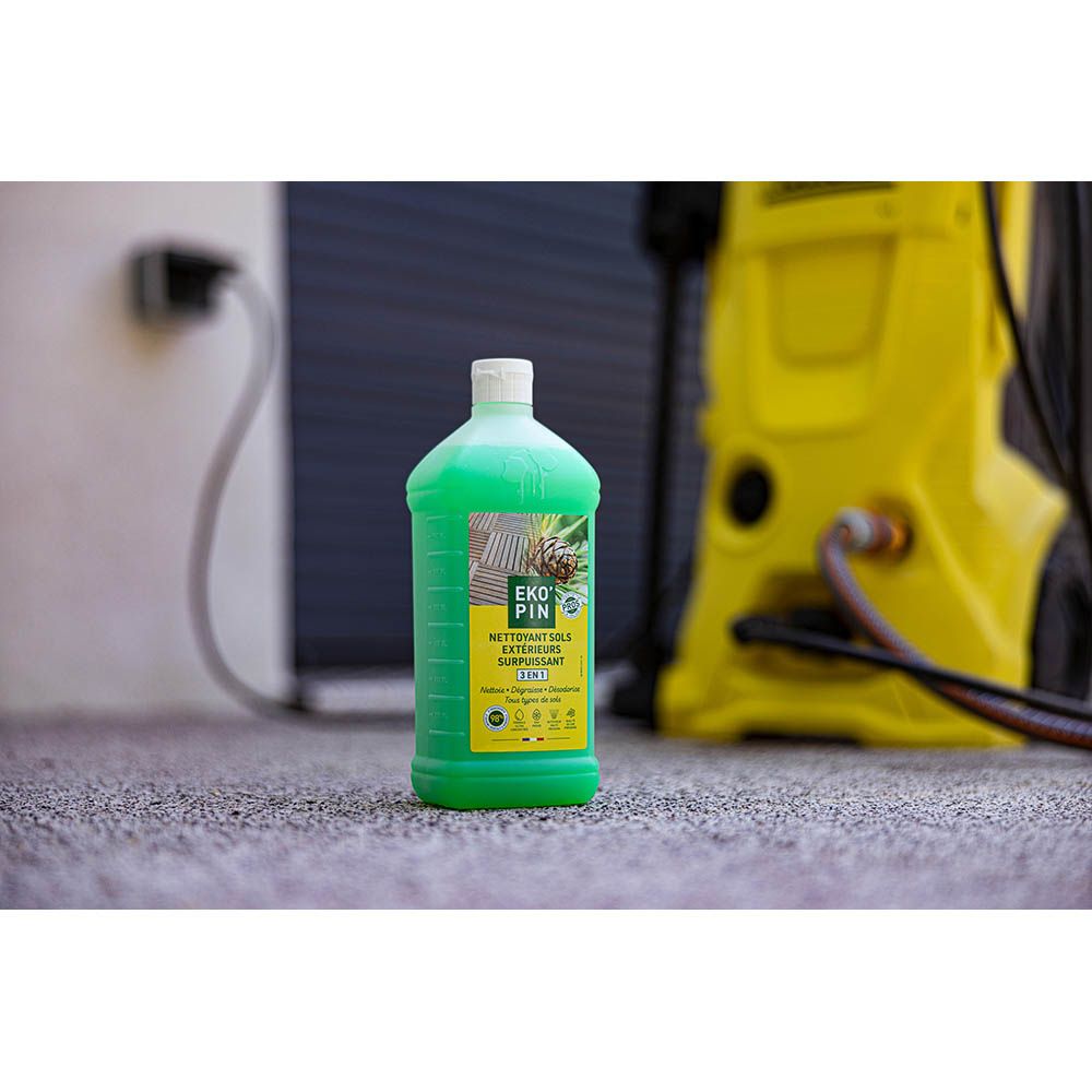 Nettoyant sols extérieur surpuissant 3 en 1 EKO'PIN 1L