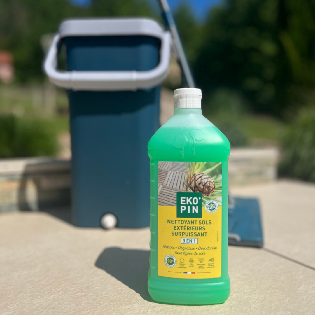 Nettoyant sols extérieur surpuissant 3 en 1 EKO'PIN 1L