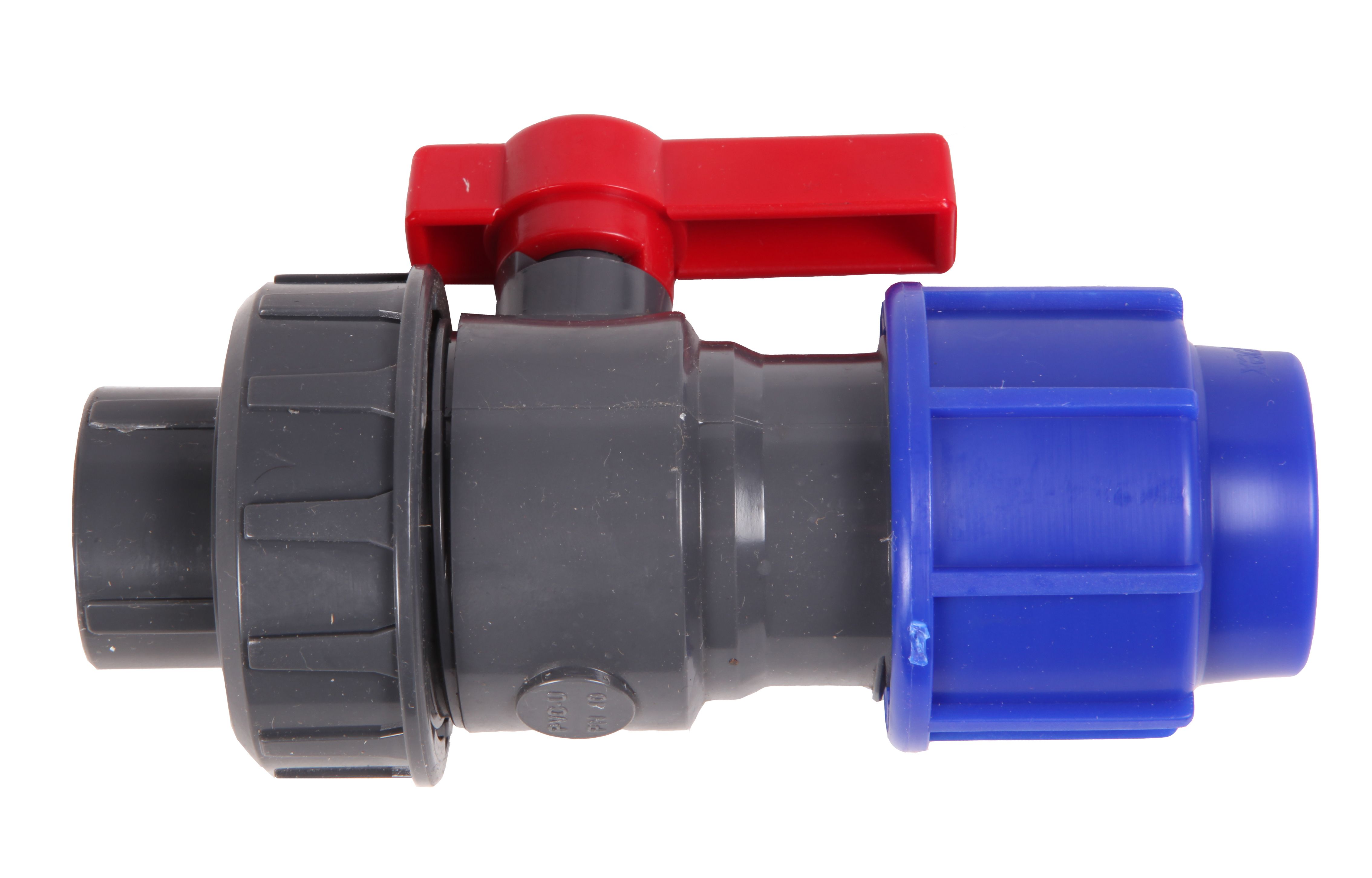 Vanne PVC COMPR + UNION 25x3/4