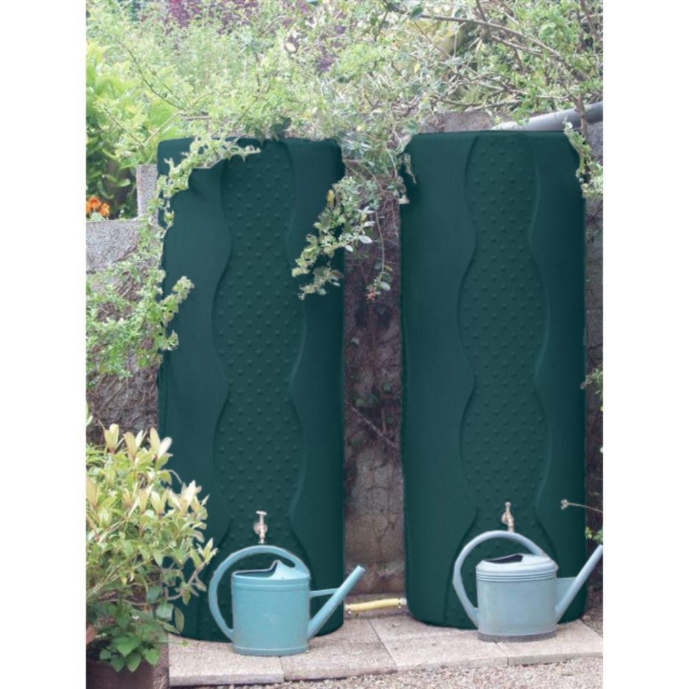 Récupérateur d'eau de pluie pour jardin Niagara 1000 L vert EMP ROTOMOULAGE