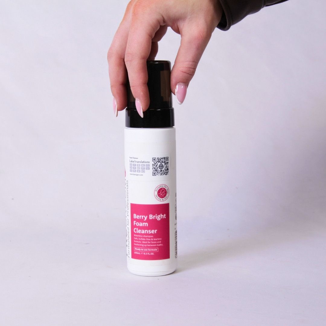 Shampoing sec pour peaux sensibles Berry Bright  200 ml ProGroom