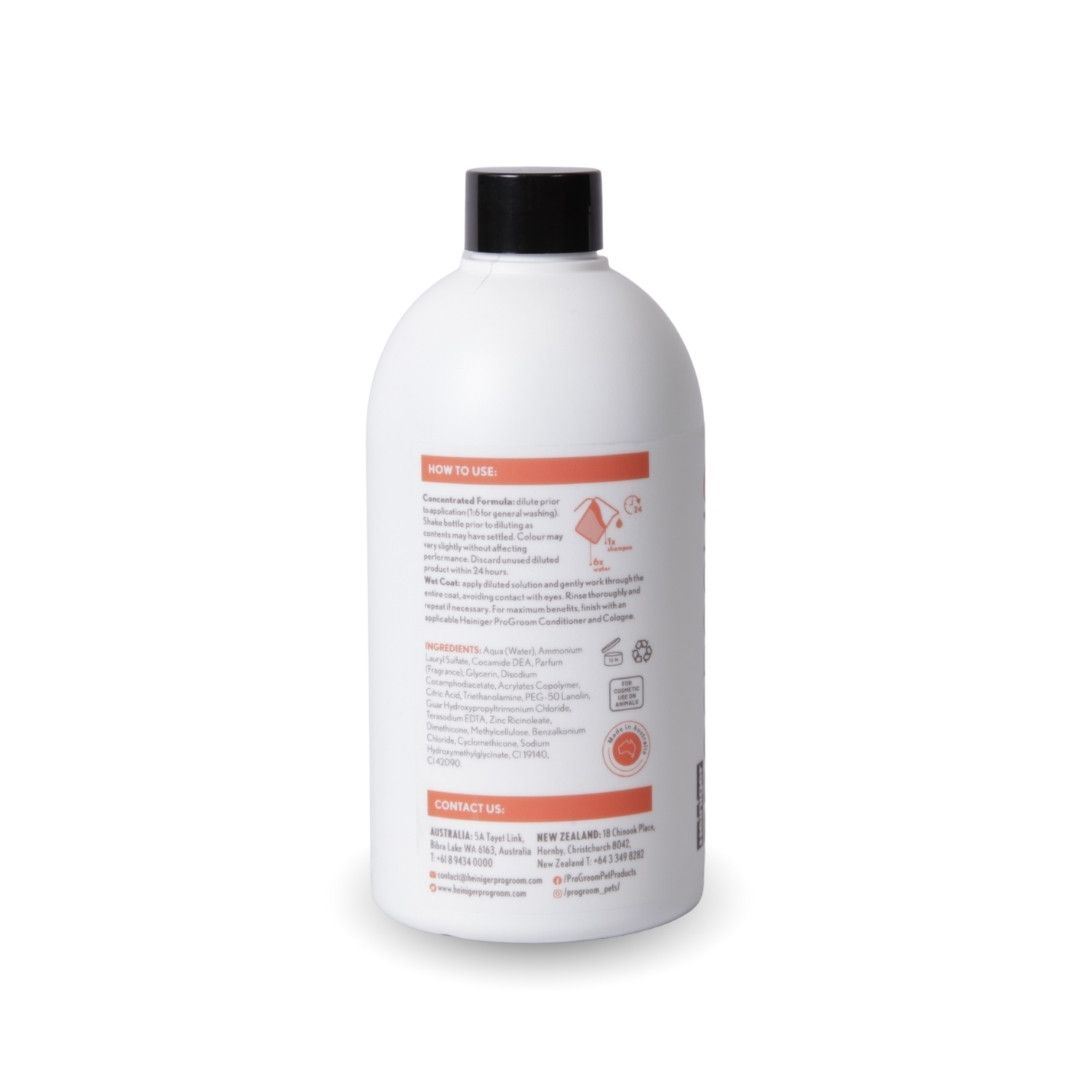 Shampoing désodorisant 500 ml ProGroom 