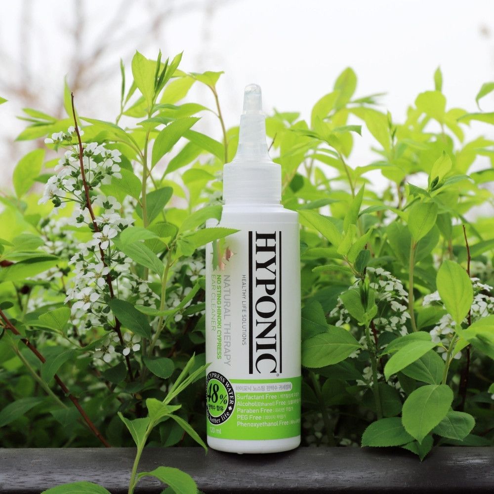 Nettoyant oreille naturel et hypoallergénique pour chien 120 ml HYPONIC
