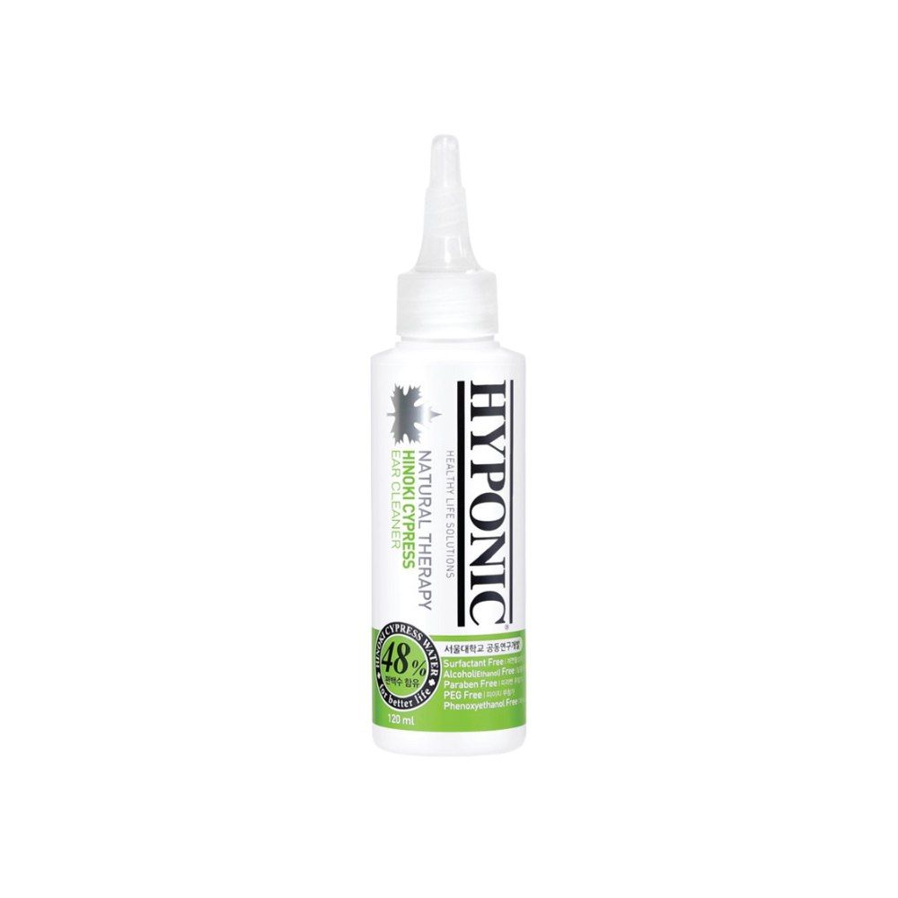 Nettoyant oreille naturel et hypoallergénique pour chien 120 ml HYPONIC