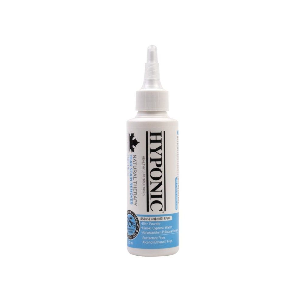 Nettoyant naturel anti-larmes pour chiens et chats 120 ml HYPONIC