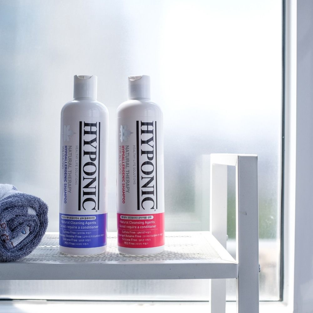 Shampoing volume naturel et hypoallergénique pour chiens 300 ml HYPONIC