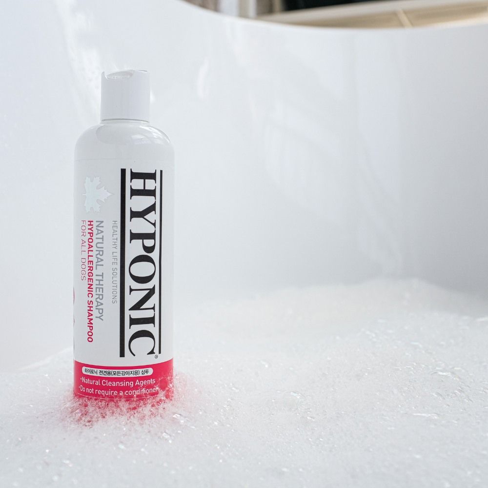 Shampoing naturel et hypoallergénique pour chiens 300 ml HYPONIC