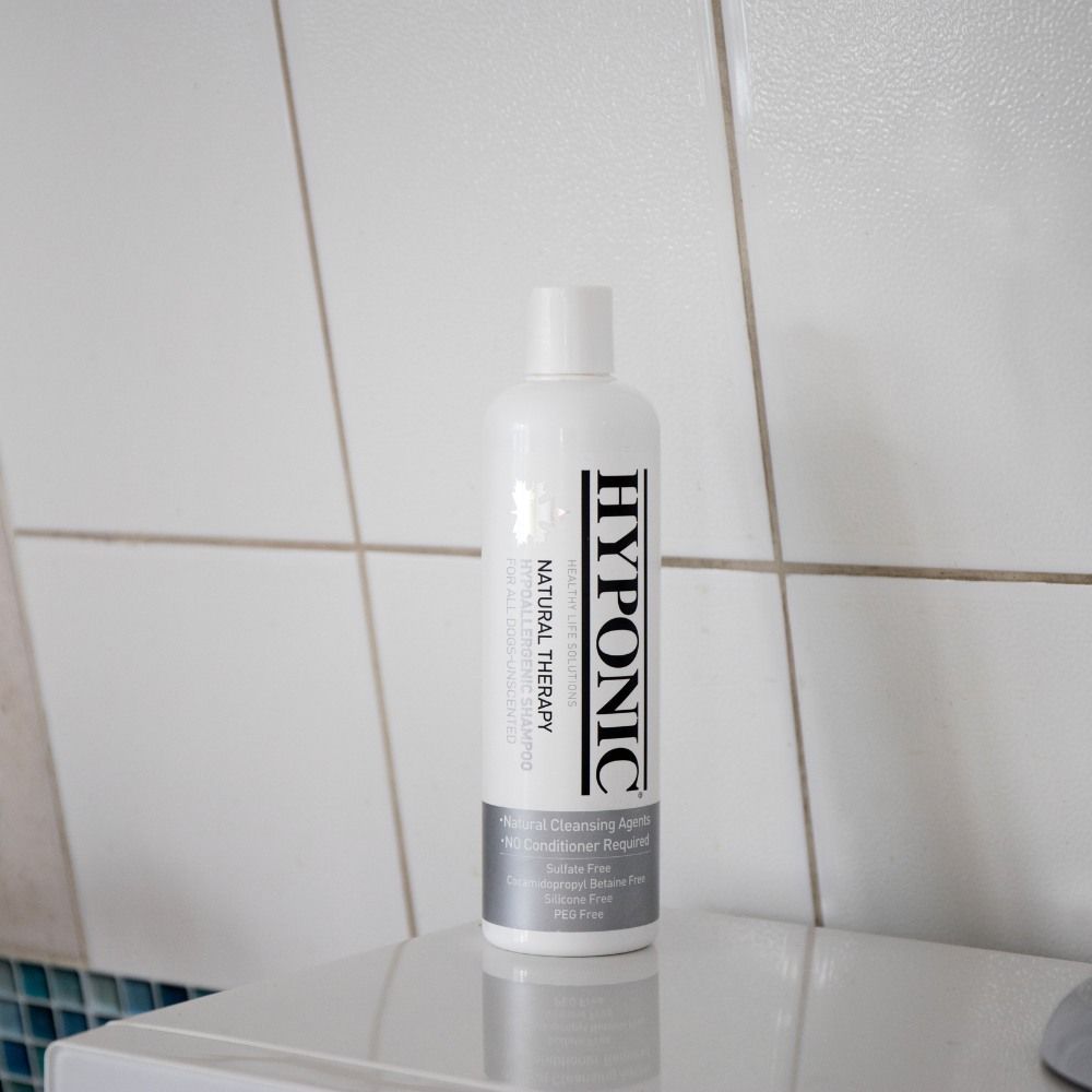 Shampoing sans parfum naturel et hypoallergénique pour chiens 300 ml HYPONIC