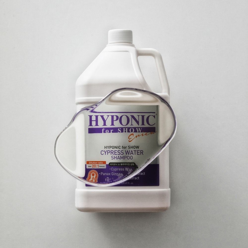 Shampoing pro nettoyant et volume pour chiens de concours 3,8 L HYPONIC