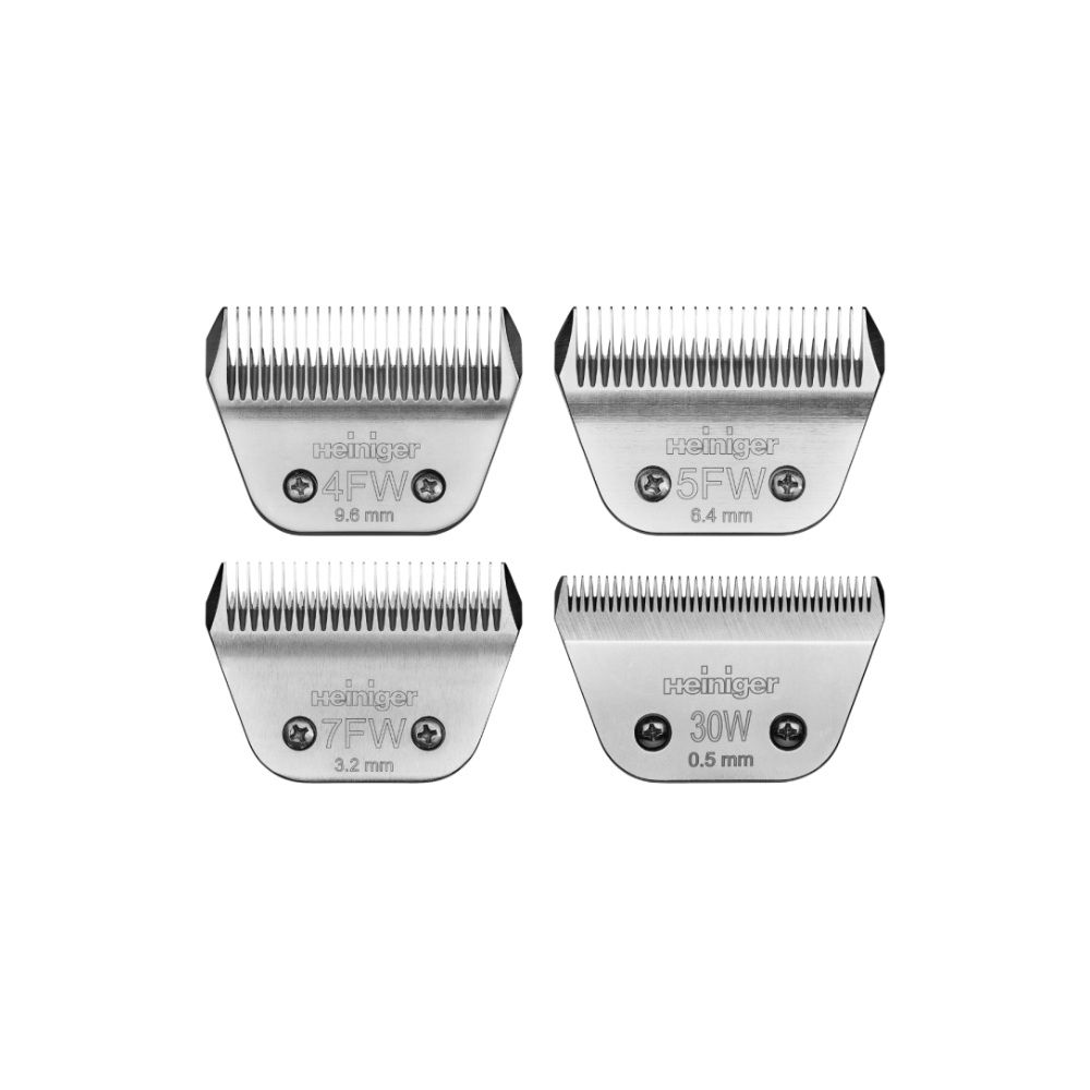 Mallette robuste noire avec peignes et têtes de coupes snap-on W HEINIGER