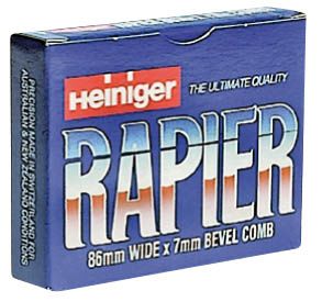 5 Peignes Heiniger Pro Rapier universel