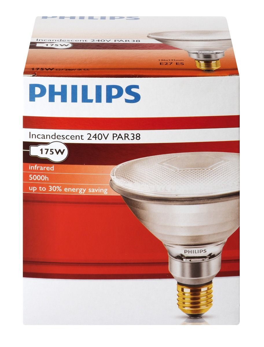 Ampoule PHILIPS IR/PAR blanche 175W