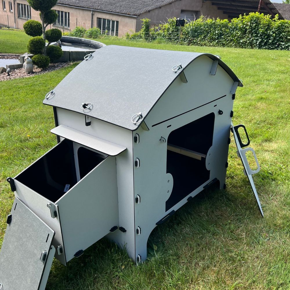 Poulailler 4 poules Harmony en plastique recyclé