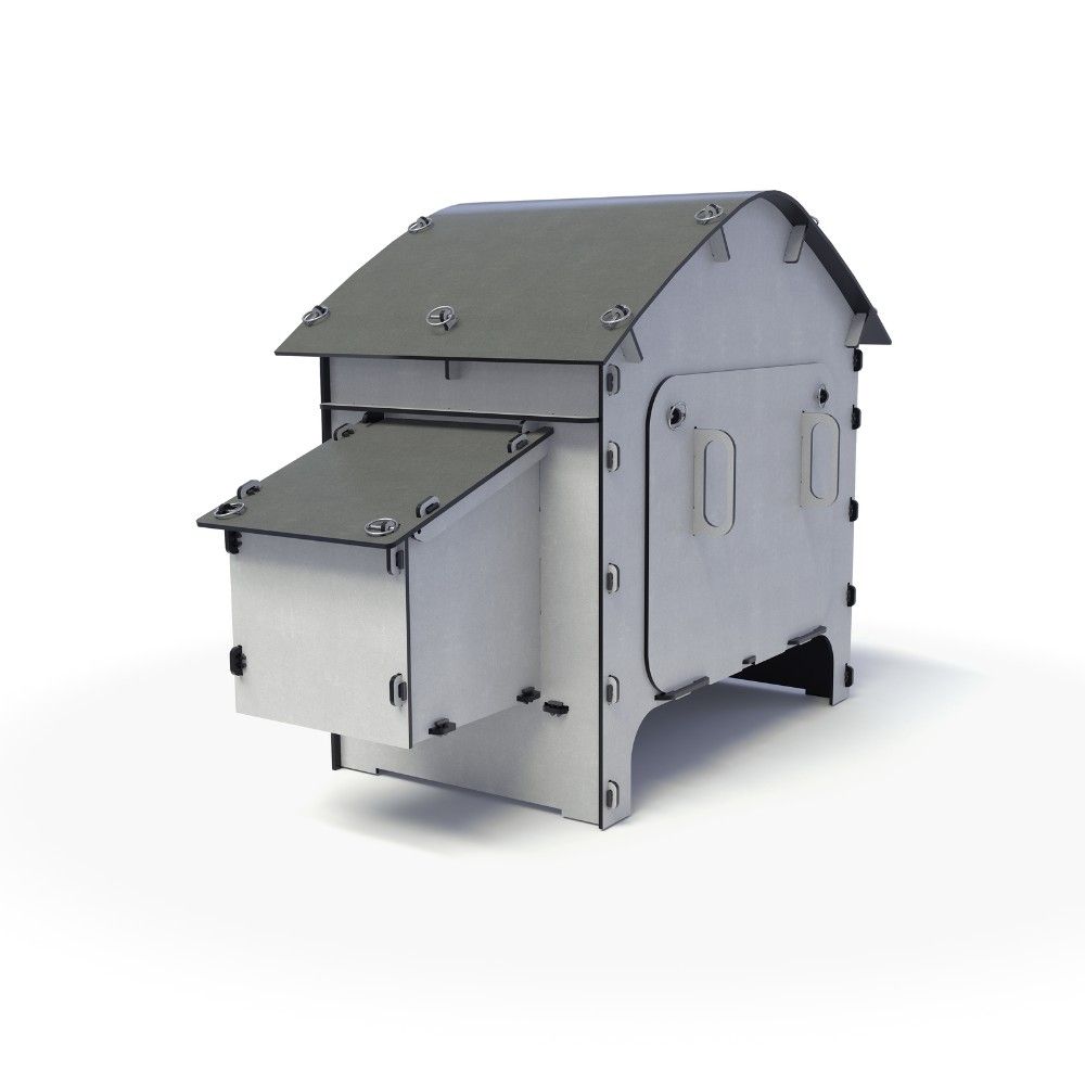 Poulailler 4 poules Harmony en plastique recyclé