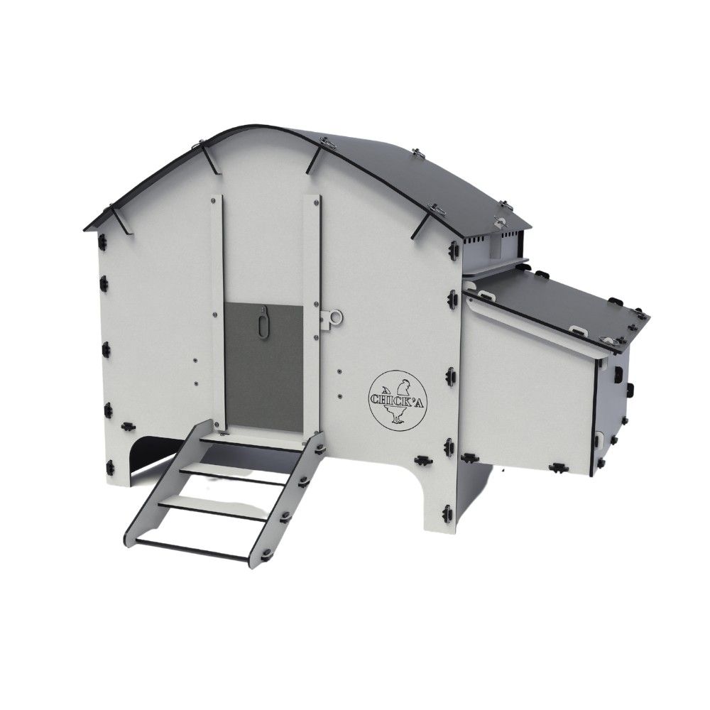 Poulailler 6 poules Harmony en plastique recyclé