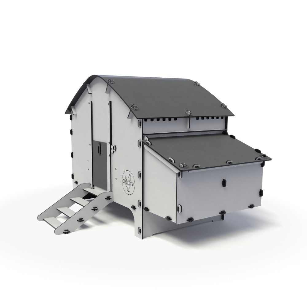 Poulailler 6 poules Harmony en plastique recyclé