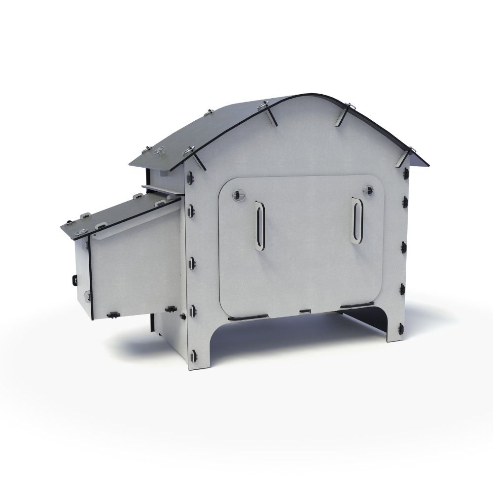 Poulailler 6 poules Harmony en plastique recyclé