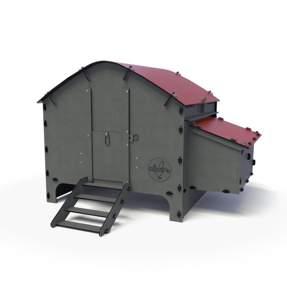 Poulailler 8 poules Harmony en plastique recyclé