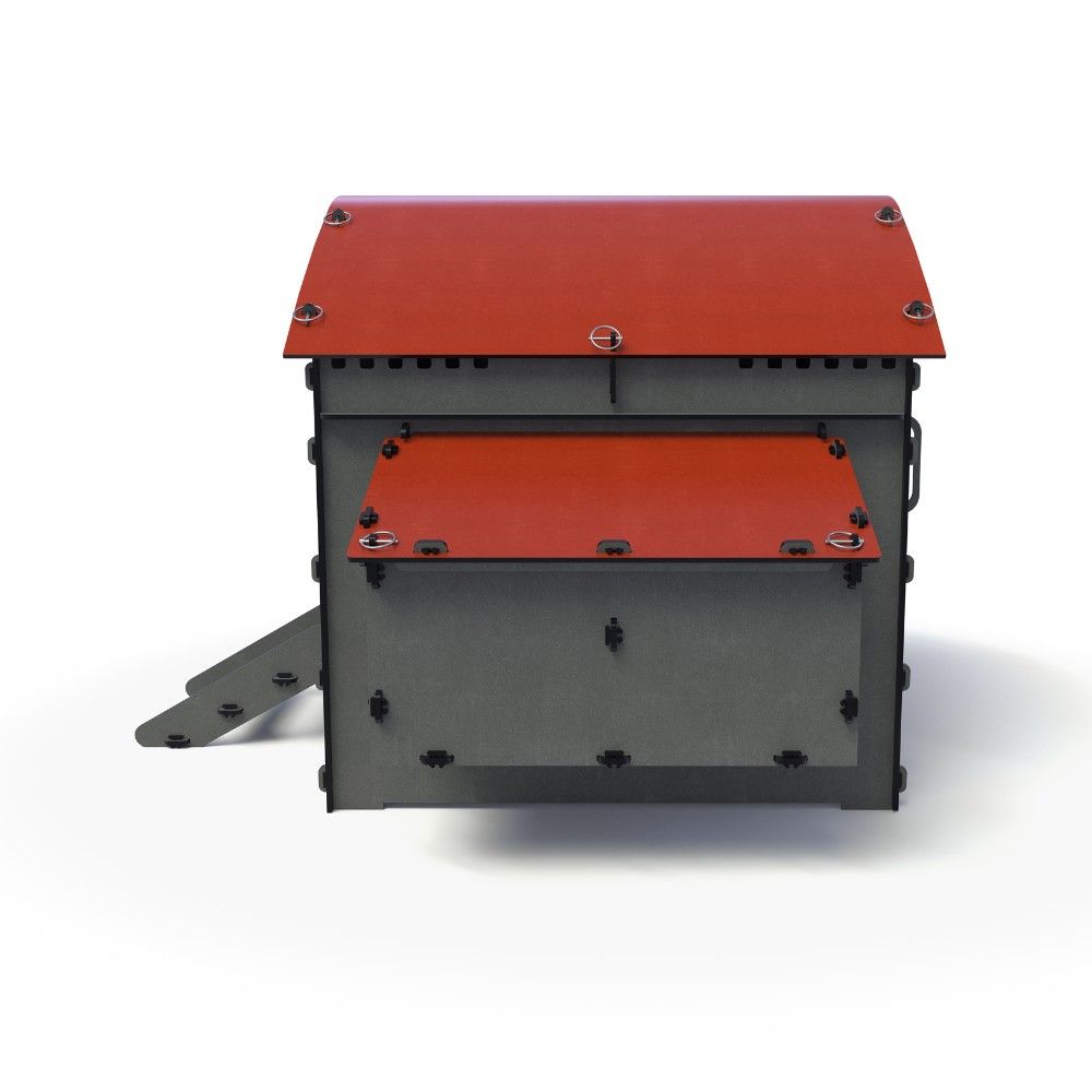 Poulailler 8 poules Harmony en plastique recyclé