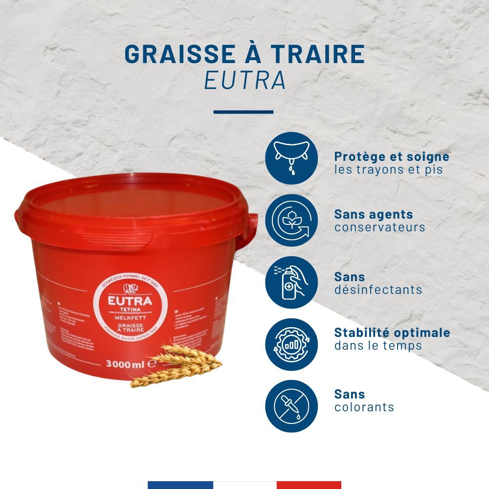 Graisse à traire 3 L EUTRA