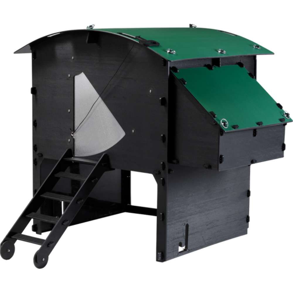 Poulailler recyclé surélevé pour 8 à 15 poules grand modèle NESTERA
